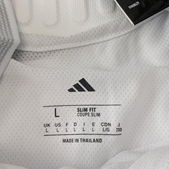 adidas Men's Real Madrid Home Jersey 25/26 - UCL Size Large NWT - Picture 8 of 11